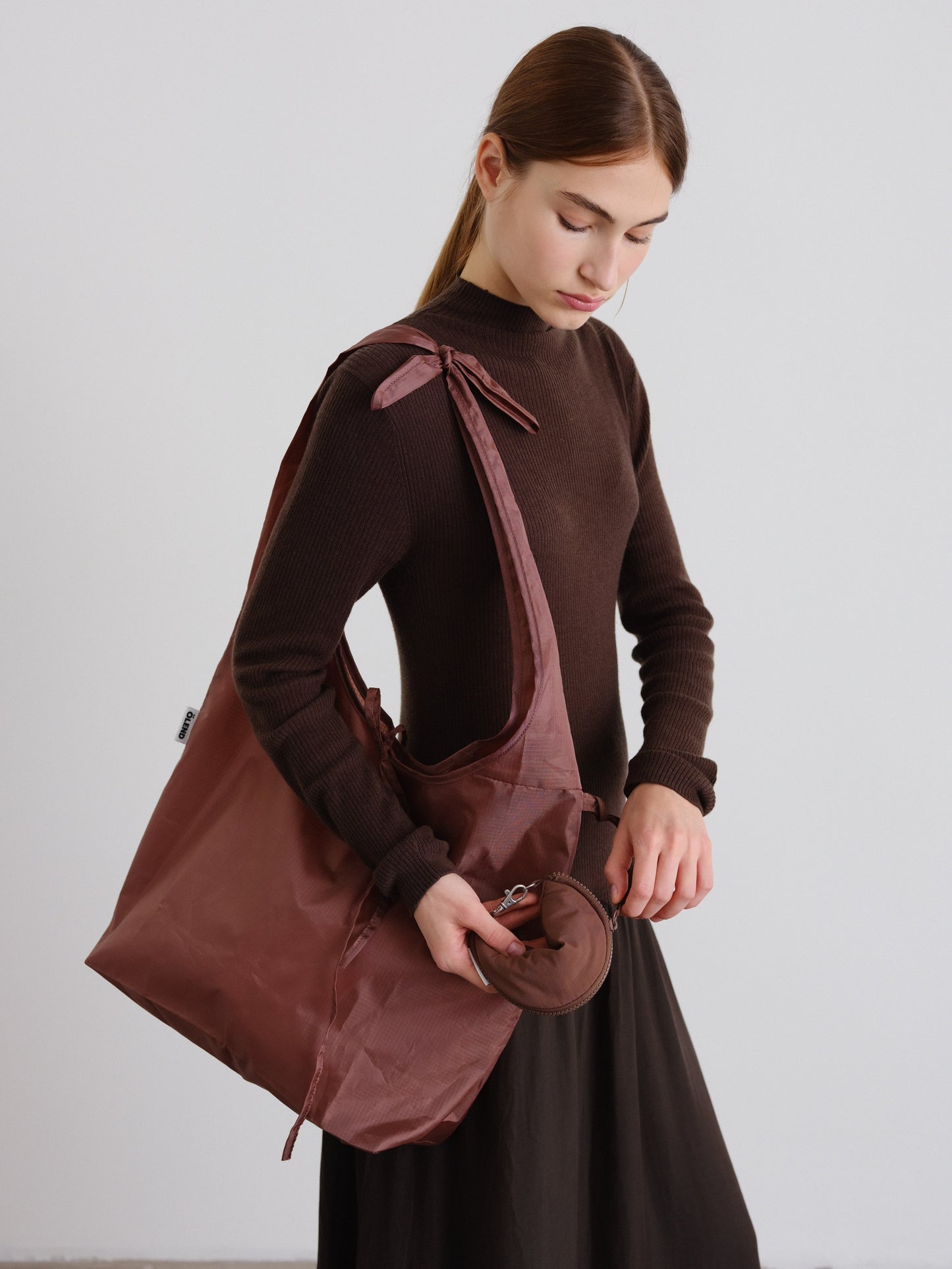 Fortune Cookie Charm + Shopper Bag