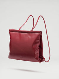 Vegan leather - Cherry red