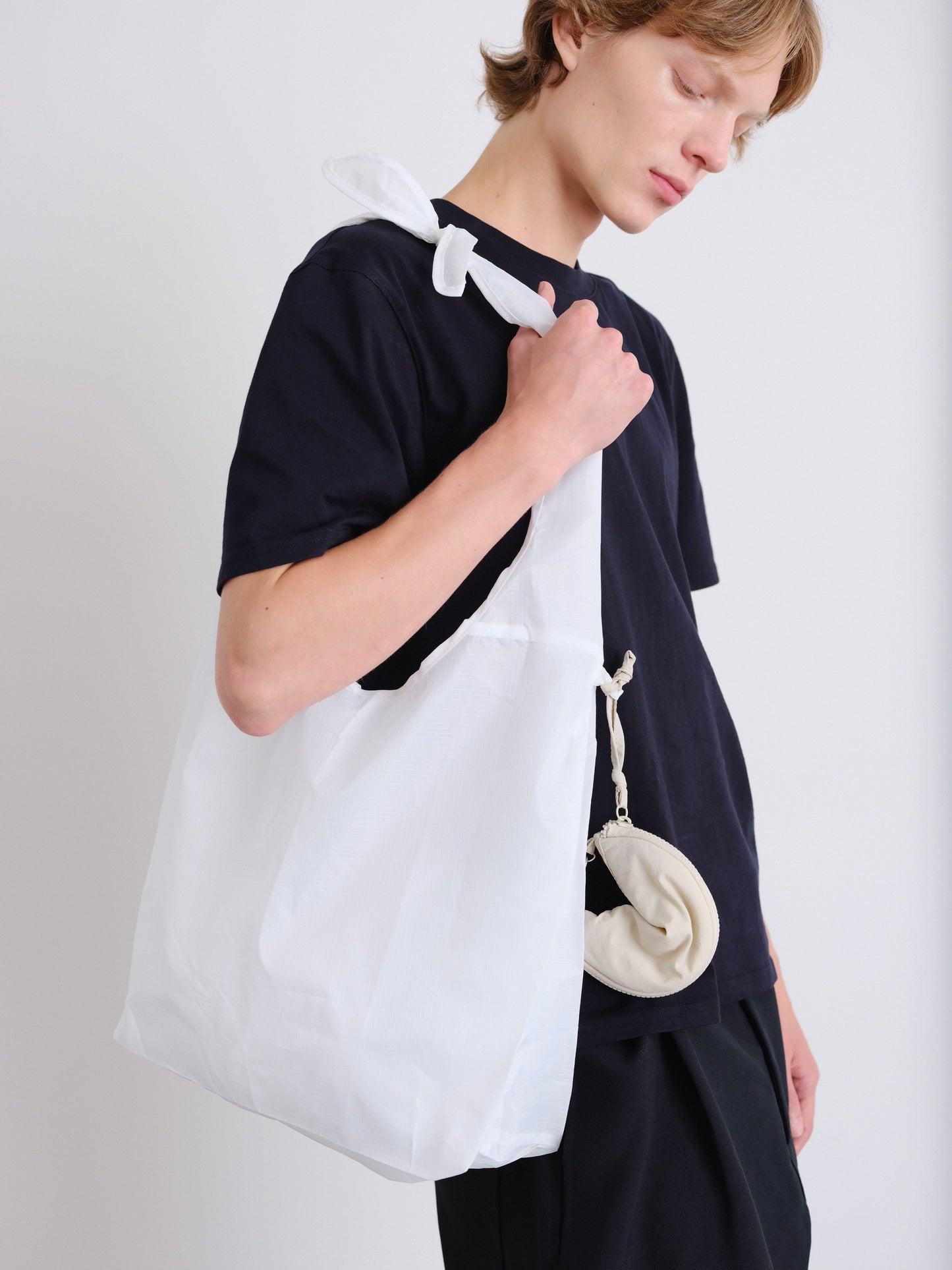 Fortune Cookie Charm + Shopper Bag