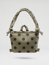 Dots Forest green + Sage